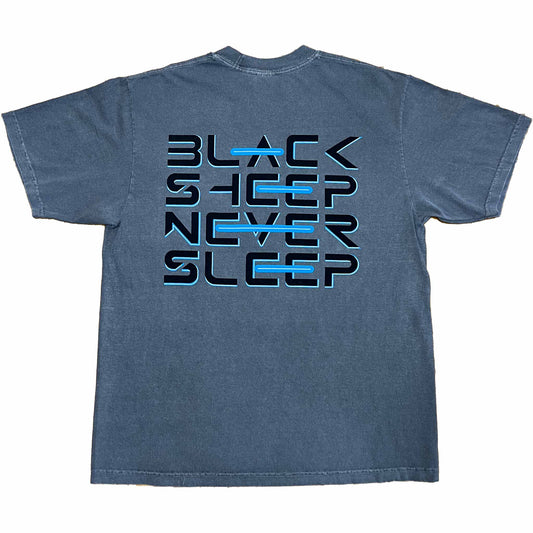 Black Sheep Oversized Tee - Cement Wash