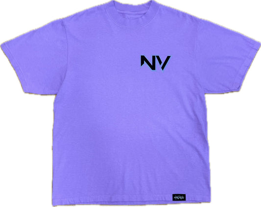 Black Sheep Oversized Tee - Pastel Purple
