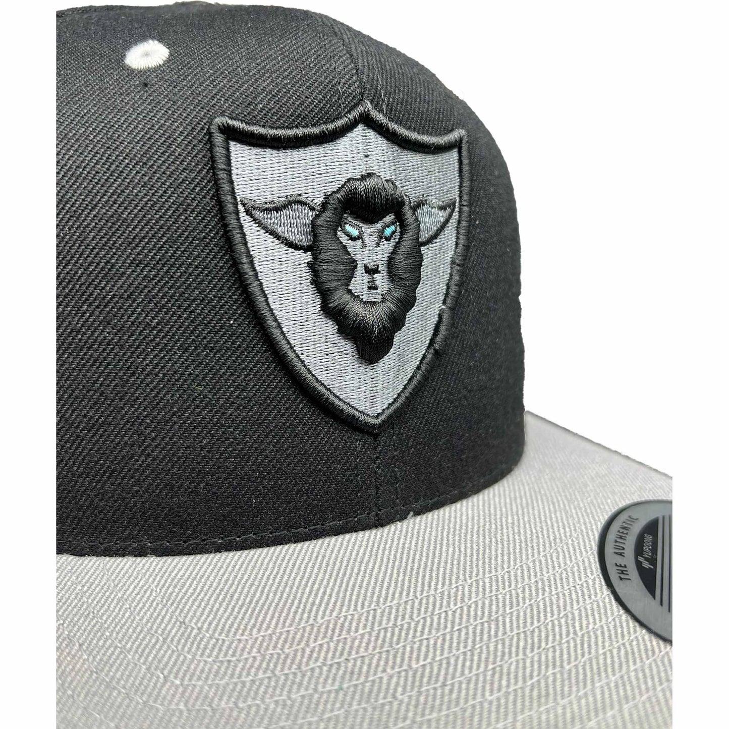 Black Sheep Snapback - Black Silver