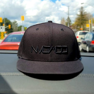 NVGADO 3D Puff Snapback Black on Black